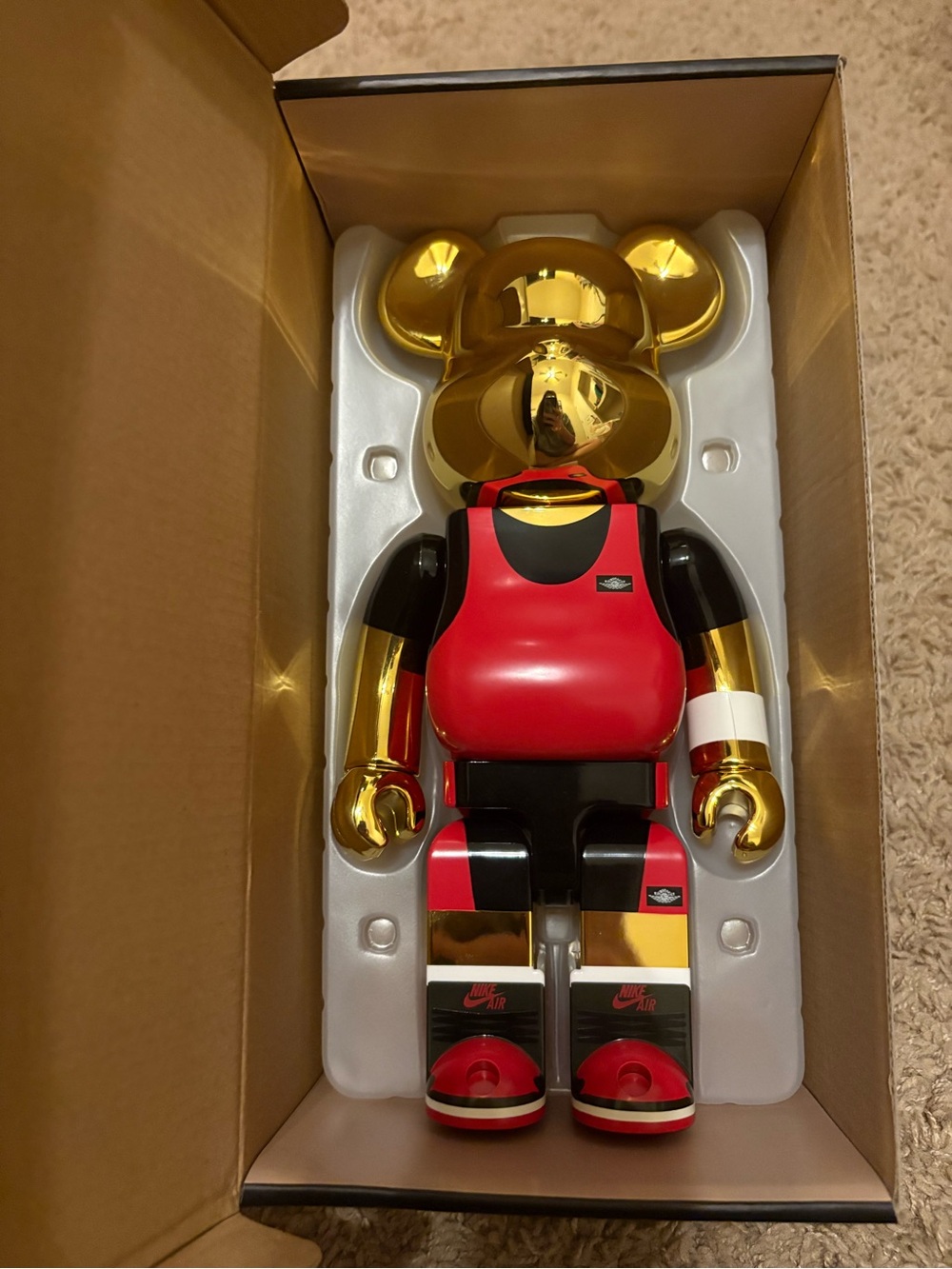 Michael Jordan Bearbrick Collectible Figure - Limited Edition